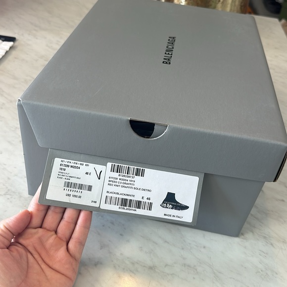 🌟✨Luxury Designer Bags and Boxes for Sale!✨🌟BALENCIAGA SHOE BOXXX FOR SALE 🩶 - Picture 16 of 16